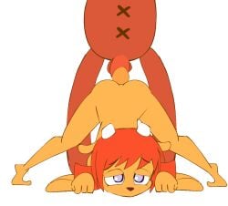 adorable anal animated anthro ass cute doggy_style erection female female_protagonist from_behind knot knotting lammy_lamb minus8 parappa_da_rappa parappa_the_rapper penis pj_berri sex spread_legs top-down_bottom-up um_jammer_lammy