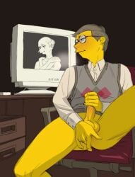 gay male montgomery_burns mr_burns mr_smithers the_simpsons waylon_smithers