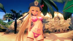 3d genshin_impact gyaru hu_tao_(genshin_impact) lipstick qsx3 tanned_skin