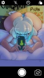 absurd_res ass bed bedroom big_ass big_breasts big_butt blonde_hair bottom_heavy bubble_ass bubble_butt fat_ass fat_butt female female_only hi_res huge_ass huge_butt jackie_lynn_thomas large_ass large_breasts large_butt laying_down looking_at_viewer n-kosi n-kosi_(coloring) on_stomach panties phone seductive selfie short_hair smile star_vs_the_forces_of_evil straight_hair thick_ass thick_thighs thong two_tone_hair wide_hips