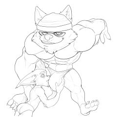 2022 4_fingers 4_toes absurd_res anthro anthro_on_anthro arm_tuft ass barefoot beanie black_and_white bristol bulge bulge_lick cheek_tuft chin_tuft claws clothed clothed_anthro clothed_male clothing digital_drawing_(artwork) digital_media_(artwork) duo ear_tuft elbow_tufts facial_tuft fan_character feet fingers foreplay front_view full-length_portrait grin half-closed_eyes hand_on_back hand_on_bulge happy hat headgear headwear hi_res humanoid_feet humanoid_hands inner_ear_fluff larger_anthro larger_male league_of_legends licking looking_at_viewer looking_away looking_back looking_forward mahotis_(bristol) male male/male male_anthro mammal mane mohawk monochrome muscle_size_difference narrowed_eyes open_mouth open_smile plantigrade portrait presenting_bulge pseudo_hair riot_games short short_anthro short_male simple_background sitting size_difference smaller_anthro smaller_male smile spread_legs spreading toes tongue tongue_out topless topless_anthro topless_male tuft video_games white_background yordle