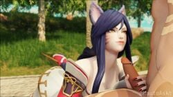 1boy 1girls 3d ahri animated ass ass_focus atreus_(league_of_legends) big_ass big_butt big_penis black_hair blender blowjob blowjob_face clothed clothed_female clothed_female_nude_male cum cum_in_mouth fellatio female forest forest_background fox_ears kautoaskt league_of_legends league_of_legends:_wild_rift light-skinned_female light_skin long_hair male mp4 naked nude nude_male oral oral_sex pantheon penis riot_games sex sound sucking sucking_penis sunlight tagme tan-skinned_male tan_skin vagina vaginal_juices vastaya video