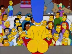 20th_century_studios accurate_art_style big_breasts big_butt blue_hair canonical_scene chief_wiggum clancy_wiggum eddie_(the_simpsons) edit edited edited_screencap indecent_exposure krusty_the_clown lou_(the_simpsons) marge_simpson moe_szyslak nerota nerota02 partially_clothed partially_naked partially_nude partially_nude_female public public_exposure pudor removing_clothing ruth_powers screencap screenshot screenshot_edit showing_ass showing_breasts showing_off stampy_(the_simpsons) tagme the_simpsons whoa_look_at_those_magumbos yellow_ass yellow_body yellow_butt yellow_skin