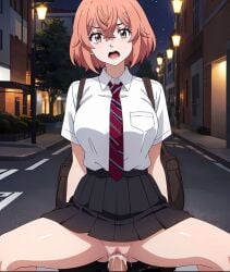 1boy 1boy1girl 1girls 2d ai_generated cum cum_in_pussy cum_inside female female_focus hinata_tachibana male male/female male_pov patreon penis_in_pussy pov public public_nudity public_sex ranway_(artist) school_uniform sex shocked skirt submissive_female tachibana_hinata tokyo_revengers uncensored upskirt vaginal_penetration