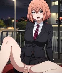 1boy 1boy1girl 1girls 2d ai_generated cum cum_in_pussy cum_inside exposed female female_focus hinata_tachibana male male/female male_pov patreon penis_in_pussy pov public public_nudity public_sex ranway_(artist) school_uniform sex shocked skirt submissive_female tachibana_hinata tokyo_revengers uncensored upskirt vaginal_penetration