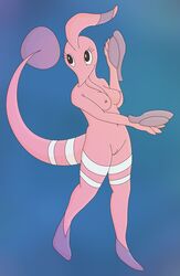 anthro breasts color female female_only gorebyss nintendo nipples nude pokemon pokemon_rse solo tagme tail