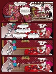 angel_dust_(hazbin_hotel) comic elfox691 erection futa_only futanari hazbin_hotel penis tagme vaggie_(hazbin_hotel) vivienne_medrano