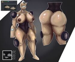 2d 2d_(artwork) 2d_artwork big big_ass big_breasts humanoid humvee humvee_(tds) law_of_tds roblox roblox_game robloxian tower_defense_simulator vehicle vehicle_humanoid