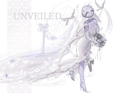 birds bouquet countryhumans countryhumans_girl doves high_heels large_breasts oceanic_pallete tagme united_nations_(countryhumans) veil white_dress white_eyes white_headwear