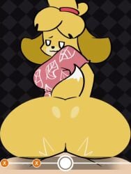 anal anal_sex animal_crossing animated anthro ass beat_banger beat_bar big_ass cum cum_in_ass cum_inside cumshot ejaculation fap_to_beat female furry isabelle_(animal_crossing) jerk_off_instructions joi longer_than_one_minute mating_press nintendo sex sound straight tagme video villager_(animal_crossing)