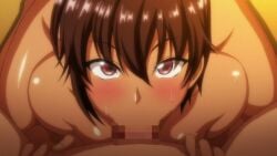 10s 1girls 2019 2boys animated anime_screenshot ass blush bouncing_breasts breasts breasts_squeezed_together brown_eyes brown_hair bunnywalker ceiling censored cheating_(relationship) chest_of_drawers closed_eyes crossed_arms curtains dark-skinned_female dark_skin depth_of_field dress_shirt fat_male fat_man fat_ugly_man fellatio female female_pubic_hair fujima_nagisa grabbing_another's_breast grope_from_behind groping groping_breast hands_on_breasts hentai_series hypnosis indoors kneeling large_breasts legs_apart looking_at_viewer looking_away looking_back looking_up male mind_control mitarashi_akira mosaic_censoring multiple_boys nipples nude on_floor open_mouth oral penis plant potted_plant pov pubic_hair pussy_juice reverse_cowgirl_position saimin_seishidou sex shiny_skin shirt short_hair sound straddling straight sweat t-rex_(animation_studio) tan tanaka_hajime_(saimin_seishidou) testicles thighs tomboy turtleneck ugly_bastard video white_shirt