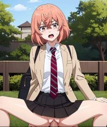 1boy 1boy1girl 1girls 2d ai_generated female female_focus hinata_tachibana male male/female patreon penis_in_pussy public public_nudity public_sex ranway_(artist) school_uniform sex shocked skirt submissive_female tachibana_hinata tokyo_revengers uncensored upskirt vaginal_penetration