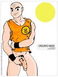 dragon_ball dragon_ball_z human krillin kuririn male male_only rynson solo straight_hair tagme