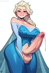 1futa 1futanari 2024 ai_art ai_generated artist_name ass background balls balls_out ballsack bare_shoulders big_ass big_breasts big_penis black_eyebrows blonde blonde_futa blonde_futanari blonde_hair blue_dress blue_eyes blush blushed blushed_face blushed_female blushing blushing_at_viewer blushing_ears blushing_female blushing_profusely bottomwear braided_hair braided_ponytail breasts cape cleavage cleavage_cutout clenched_teeth clothed clothed_futanari clothes clothing different_angle disney dress elsa_(frozen) exposed exposed_balls exposed_penis eyebrows eyelashes fat_ass front_view frozen_(film) futa futa_focus futa_only futanari futanari_focus hair hair_over_shoulder hands_between_legs horny huge_breasts huge_cock large_breasts large_penis leaking leaking_cum light-skinned_futanari light_skin lips lipstick long_penis looking looking_at_viewer massive_penis no_panties no_underwear nudity partially_clothed penis penis_out ponytail ponytail_female pov precum precum_drip precum_leaking precum_on_penis red_lips red_lipstick simple_background smile smile_at_viewer smiley_face smiling smiling_at_viewer standing standing_position teeth teeth_showing text thick thick_breasts thick_female thick_penis thick_thighs thighs top_heavy top_heavy_breasts topwear vein veins veins_on_dick veiny veiny_penis voluptuous voluptuous_futanari watermark white_background white_body xufuta_ai