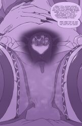 1boy 1girls cum_in_uterus cum_inside dark_goddess demoness fallopian_tubes female giantess goddess jorabora macro/micro macro_female majora majora's_mask majora_(entity) male micro_in_uterus micro_in_vagina micro_insertion micro_male micro_on_macro miniboy panties satisfied teasing the_legend_of_zelda unbirthing vore womb x-ray