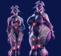 1girls 2022 bbw big_breasts breasts coolmaster98 curvaceous curvy female female_only garuda_(warframe) hips plump simple_background size_difference slightly_chubby thick_thighs thighs voluptuous warframe watermark wide_hips