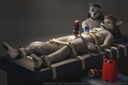 3:2 3d_(artwork) accessory after_orgasm_torture anthro arctic_fox armwear balls bondage bondage bondage_gear bound canid canine canis claws clenched_fists clothing cock_ring collar controller dalian_(sentharn) digital_media_(artwork) dominant dominant_female dominatrix duo elbow_gloves erection female finger_in_mouth fist fox fur genitals gloves hair handwear hi_res holding_head humanoid_genitalia humanoid_penis jewelry joey_(sentharn) latex_gloves machine male male/female mammal medical_restraints milking_machine mouth_play nimblestroker nude overstimulation pawpads penile penis penis_accessory penis_jewelry penis_milking penis_milking_machine remote_control restraining_table restraint_device restraints segufix sentharn sex simple_background story story_at_source story_in_description submissive submissive_male toe_claws toe_curl white_body white_fur wolf