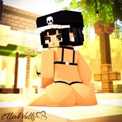 original character from minecraft by odysseyellie