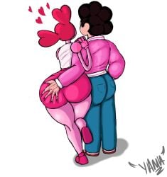 big_ass grabbing_ass grabbing_from_behind male reset_spinel_(steven_universe) spinel_(steven_universe) steven_quartz_universe steven_universe steven_universe_future thick_thighs unseen_male_face yamathegod