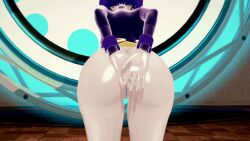 3d animated ass dat_ass dc dc_comics extremely_large_filesize illenium rachel_roth raven_(dc) teen_titans vagina