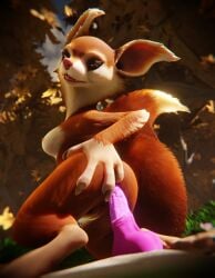 3d_(artwork) 4_fingers absurd_res anal anal_masturbation anal_sex ano_delta anthro breasts claws digital_media_(artwork) dildo dildo_in_ass dildo_insertion dildo_sitting dota dota_2 feet female fingers forest fur genitals hi_res hoodwink_(dota) leaf looking_pleasured mammal masturbation outside penetration plant pussy red_body red_fur rodent sciurid sex_toy sex_toy_in_ass sex_toy_insertion sky solo tail_tuft tree tree_squirrel tuft video_games white_body wood