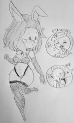 bunny_ears bunny_tail female fruitynsfw sans undertale undertale_fanfiction