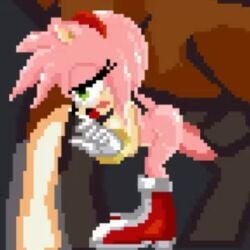 1:1 1boy 1girls 2d amy_rose animated anthro boot boots_only digital_art digital_media digital_media_(artwork) dominant_feral exposed_torso female female_on_feral femsub feral footwear handwear horse knee_boots loop maledom mostly_nude pixel_animation pixel_art project_x_love_potion_disaster sex short_playtime shorter_than_10_seconds sonic_(series) sound video zoophilia