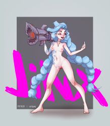 jinx (league of legends) from league of legends by cactigang