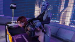 1futa 1girls 3d alien_girl animated asari asari_futanari athletic_female athletic_futanari big_breasts big_penis blender blender_(software) blue-skinned_futanari blue_skin clothed_sex commander_shepard duo female female_protagonist femshep fucked_from_behind fucked_silly futa_on_female futanari horsecock horsecock_futanari human interspecies liara_t'soni light-skinned_female light_skin mass_effect no_sound short_hair tagme vaginal vaginal_penetration vaginal_sex video vikhlop