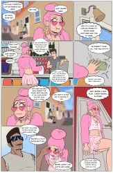 collar comic crossdressing femboy manaomega sissy