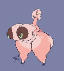 alpaca anthro areola big_areola big_breasts bodily_fluids breasts brown_nipples camelid female fingers genitals hair hair_over_eyes hand_on_breast heart hi_res holding_breast hooved_fingers hooved_toes hooves huge_areola huge_breasts huge_thighs hyper hyper_breasts hyper_thighs leofel_barraund mammal markings maude_grobfeist_(leofel_barraund) mole_(marking) multicolored_body nipple_piercing nipples nude overweight overweight_anthro overweight_female piercing pussy solo sweat tan_hair thick_thighs two_tone_body