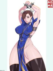 chun-li from street fighter by aoma