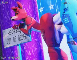 foxy (fnaf) from five nights at freddy's by tuxen