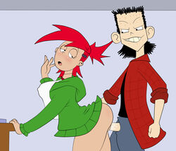 cartoon_network female foster's_home_for_imaginary_friends frankie_foster human male masterman114 straight terrence_(fhfif)