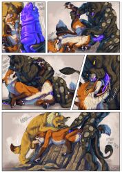 absurd_res anal anal_sex animal_genitalia animal_penis animal_pussy anthro anthro_on_feral anthro_penetrating anthro_penetrating_female anthro_penetrating_feral anus balls balls_on_head bisexual bisexual_sandwich bodily_fluids breath brown_body brown_fur canid canine canine_penis canine_pussy canis claws closed_eyes cum cum_drip cum_from_ass cum_from_mouth cum_from_pussy cum_in_ass cum_in_mouth cum_in_pussy cum_inside cum_on_face dipstick_ears dipstick_tail dripping duo english_text face_lick felid feline_penis fellatio fellatio_from_feral female female_on_anthro female_penetrated feral feral_on_feral feral_penetrated feral_penetrating feral_penetrating_feral finger_fuck fingering fox french_kissing from_behind_position fur genital_fluids genitals grey_body grey_fur group group_sex half-closed_eyes hands_on_back hi_res hip_grab holding_leg holding_penis holding_thigh hybrid kissing knot leaking_pussy leaning leaning_back leaning_on_another licking licking_lips licking_nose lillian_(lilliawinters) lillianwinters looking_at_another looking_at_genitalia looking_at_penis lying male male/female male_on_feral male_penetrating male_penetrating_female male_penetrating_feral mammal mane markings masturbation motion_lines motion_outline multicolored_ears narrowed_eyes on_back on_front on_side onomatopoeia oral pantherine panting penetration penile penile_spines penis precum purple_claws purple_tongue pussy sandwich_position sequence sex signature simple_background sound_effects spitroast spots spotted_body spotted_fur spread_legs spreading tail_markings tail_tuft tan_mane tea_bagging text toe_curl tongue tongue_out tuft ursid vaginal_penetration vera-panthera wolf yellow_eyes zoophilia