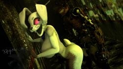 3d 3d_(artwork) accessory ambiguous_penetration animatronic anthro big_breasts big_penis breasts burntrap clothing duo female five_nights_at_freddy's furgonomics genitals grabing_from_behind hi_res holding_waist human humanoid hybrid kfgira leaning_on_wall machine male male/female mammal penetration penis purple_eyes red_eyes robot scottgames sex suit tail_accessory the_mimic_(fnaf) vanny vanny_(fnaf) video_games