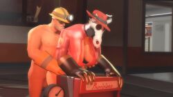 1boy 1girls 3d ambiguous_penetration animated artist_request bouncing_breasts cleavage doggy_style engineer engineer_(team_fortress_2) female fempyro large_breasts large_penis male male/female mp4 nude_male pyro pyro_(team_fortress_2) sex sound source_filmmaker straight tagme team_fortress_2 vaginal_penetration valve_(company) video