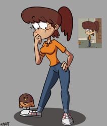 1girls aged_up autart clothed female lynn_loud nickelodeon older solo standing the_loud_house