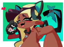 2girls accessory bell_collar buttplug_tail cat_ears cat_paws cat_tail cephalopod_humanoid chocolate_and_vanilla chocolatepete0 choker clothed_female_nude_female cute dark-skinned_female dark_skin heart-shaped_pupils inkling larger_female light-skinned_female light_skin marina_(splatoon) mouse_ears mouse_tail multiple_girls naked octoling pearl_(splatoon) predator/prey size_difference smaller_female splatoon splatoon_(series) splatoon_2 vanilla-pete yuri