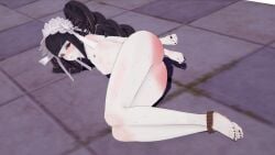 1girls 3d ass bangs black_hair black_nails blunt_bangs blush blushing breasts celestia_ludenberg danganronpa danganronpa:_trigger_happy_havoc dark_hair embarrassed embarrassed_female embarrassed_nude_female female goth goth_girl gothic gothic_lolita headdress koikatsu lying_on_ground lying_on_side nipples nude nude_female pale-skinned pale-skinned_female pale_skin red_eyes small_breasts spank_marks spanked spike_chunsoft sweat tagme tied_up twin_drills twintails ultimateenf white-skinned_female