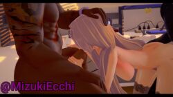 3d 3d_model ahe_gao animated big_penis breasts cuck cuckold cuckolding dark-skinned_male dark_skin dick female female_human female_penetrated kirito masturbating masturbating_cuck masturbation mizukiecchi mp4 naked netorare ntr nude nude_female oral oral_penetration oral_sex sound spitroast sword_art_online thighhighs vaginal vaginal_penetration vaginal_sex video younger_female younger_male yuuki_asuna