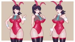 1girls 3d aoi_shibuya apuri bunnysuit digimon digimon_survive female female_only human solo