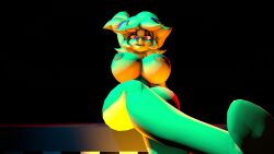 1080p 1girls 3d avian below_view breasts cally3d chica_(cally3d) chica_(fnaf) chicken chiku chiku_(cryptia) clazzey closed_legs cryptiacurves eye_contact fazclaire's_nightclub female female_only five_nights_at_freddy's fnaf fredina's_nightclub furry looking_at_viewer looking_down pink_eyes scottgames sfm smile smiling solo source_filmmaker thick_thighs wack_ass_lighting wide_hips yellow_body yellow_hair