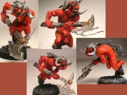 beastman bloodletter chaos_(warhammer) conversion demon demon_cock durel_(artist) horsecock khorne male_only miniature miniature_conversion photo photo_(medium) tagme warhammer_(franchise) warhammer_40k warhammer_age_of_sigmar warhammer_fantasy