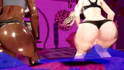 2girls animated ass_bigger_than_head ass_bigger_than_torso ass_shake ass_shaking big_ass curvy curvy_figure enormous_ass facesitting hsseamless huge_ass hyper hyper_ass multiple_girls shaking_ass shaking_butt tagme thick_ass twerk twerking twerking_on_face video