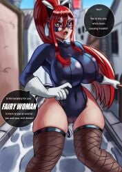 1girls big_breasts brainwashed brainwashing breasts curvaceous curvy curvy_body curvy_female curvy_figure erza_scarlet fairy_tail female female_focus foolycooly huge_breasts hypnosis large_breasts long_hair mind_control red_hair thick_thighs thighhighs thighs voluptuous