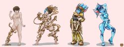 1girls absurd_res acara anal anthro armor ass blue_eyes breasts brown_eyes brown_hair double_penetration duo fan_character female goo_transformation grizzlydafurry_(artist) hair hi_res human human_to_anthro jumpstart_games looking_at_self looking_at_viewer mammal metroid neopet_(species) neopets nintendo nipples nude open_mouth penetration pose pussy rubber short_hair simple_background species_transformation spread_legs symbiote tentacle tentacle_penetration transformation transformation_sequence vaginal_penetration video_games ylana_skyfire zero_suit