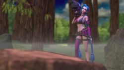 1futa 3d animated arcane_jinx armwear artificial_vagina balls casual censored chalk_(artist) dickgirl female_only firearm footwear futa_only futanari handwear human improvised_sex_toy jinx_(league_of_legends) large_penis league_of_legends legwear light-skinned_futanari masturbating_with_weapon masturbation no_sound pale_skin penis public riot_games standing tagme video weapon