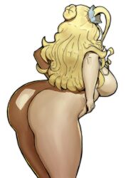 1girls ass big_ass big_balls big_breasts blonde_hair breasts butt doublehero female female_focus female_only galko gyaru huge_ass huge_butt long_hair oshiete!_galko-chan sideboob standing voluptuous