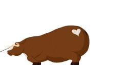 animated animated_gif anthro ass big_butt bovid bovine butt caramel_(tt) cattle face_in_ass fart fart_in_face female feral gas gassy gif huge_butt lasso pixel pixel_art squashedflat texas_(tt) texas_in_trouble_(game) transparent_background video_games